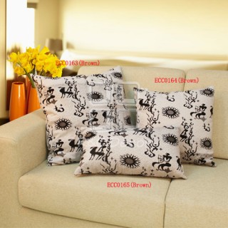 (ECC0163-0164-0165 Brown) Cushion