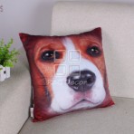 (ECC0222) Beagle face cushion