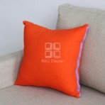(ECC0297) Colorway item -- Orange with Purple zipper