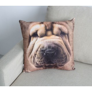 (ECC0251) 3D picture - Shar Pei face 