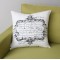 (ECC0257) Old England style -- Letter Patch cushion