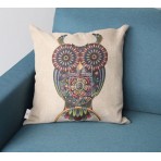 (ECC0291)Poly Linen  - Owl