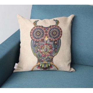 (ECC0291)Poly Linen  - Owl