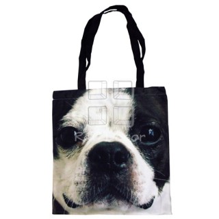 (EBG0001) Dog Face Tote Bag