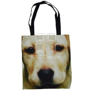 (EBG0005) Dog Face Tote Bag