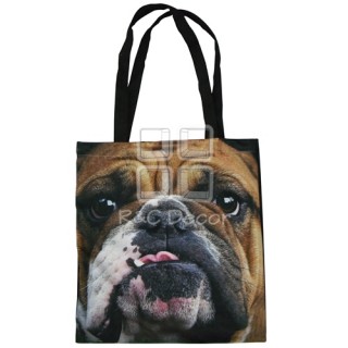 (EBG0006) Dog Face Tote Bag
