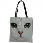 (EBG0007) Cat Face Tote Bag