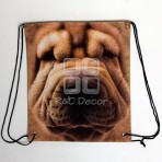 (EBG0019) Dog Face Shoes Bag 