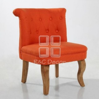 (EDT3047) Orange Sofa