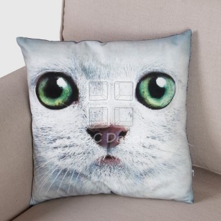 (ECC0223F/40) Cat Face Cushion