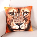 (ECC0225F/40) Lion Face Cushion
