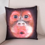 (ECC0226F) Orangutan Face Cushion