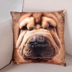 (ECC0251F/40) Dog Face Cushion