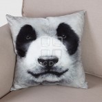 (ECC0252F/40) Panda Face Cushion