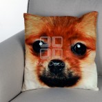 (ECC0332F) Dog Face Cushion