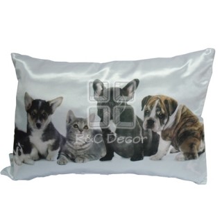 (ECC0343F) Dogs Cushion