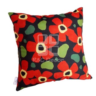 (ECC0346F/A) Flower Pattern Cushion