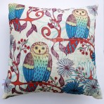 (ECC0349F) Owl Pattern Cushion