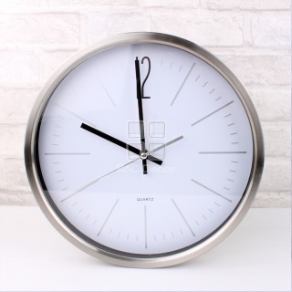 (ELW0004) Stainless Steel Wall Clock