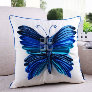 (ECC0004) Piped 3D Butterfly Cushion 